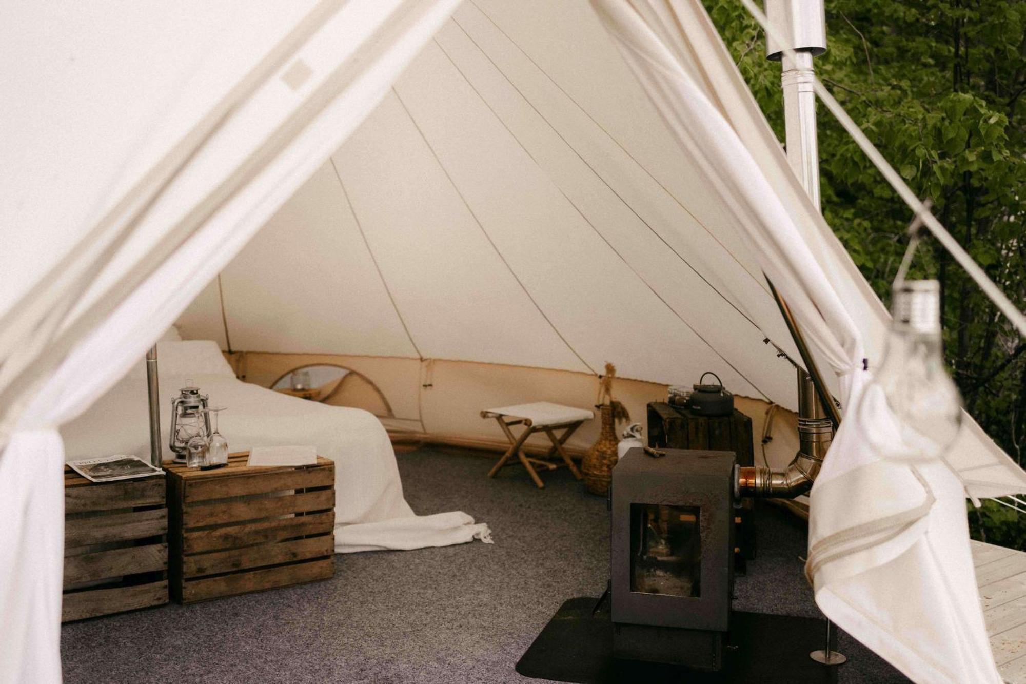 Falkeroed - Lyxig Glamping I Naturreservat Ink Frukost Grebbestad Extérieur photo