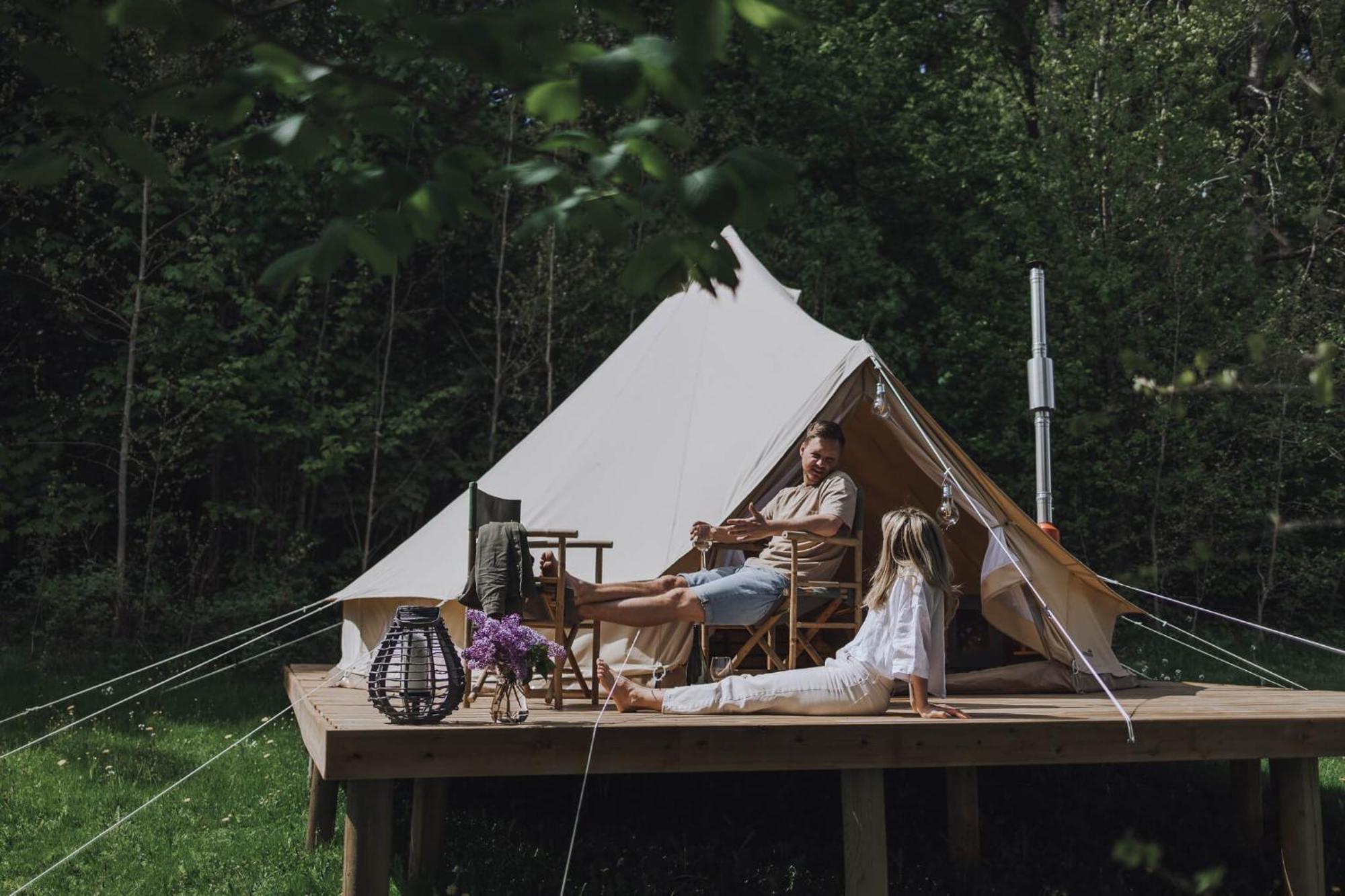 Falkeroed - Lyxig Glamping I Naturreservat Ink Frukost Grebbestad Extérieur photo